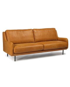 Chloe. Stilfuld lædersofa med ekstra komfort.