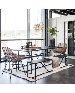 Spisebordsbænk ZET fra Kristensen & Kristensen