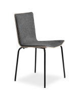 Skovby SM 801 spisebordsstol i eg med stof.