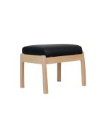 Applaus læder fodskammel fra Fastrup.