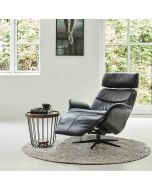 Golf lænestol med indbygget fodhviler.