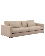 Moderne 3 personers sofa i stof.