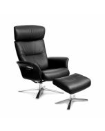 Master Classic lænestol med skammel