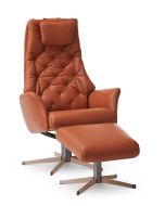 BD Ruby lænestol inkl. skammel.