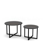 Rundt småbord ZET i dansk design fra Kristensen og Kristensen.