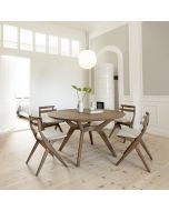 Rundt spisebord Amelia - en ny klassiker i dansk design fra Kristensen & Kristensen.