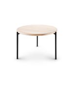 SAVOYE sofabord Ø 60 cm fra Eva Solo eg/hvidolie.