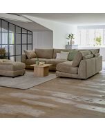 Thanos hjørnesofa I fløjl.